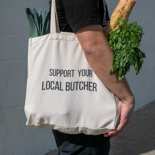 Support Your Local Butcher Tote